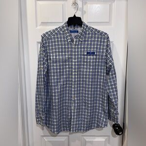 Southern Tide Men's Vented Intercoastal Performance Plaid Fishing Shirt​